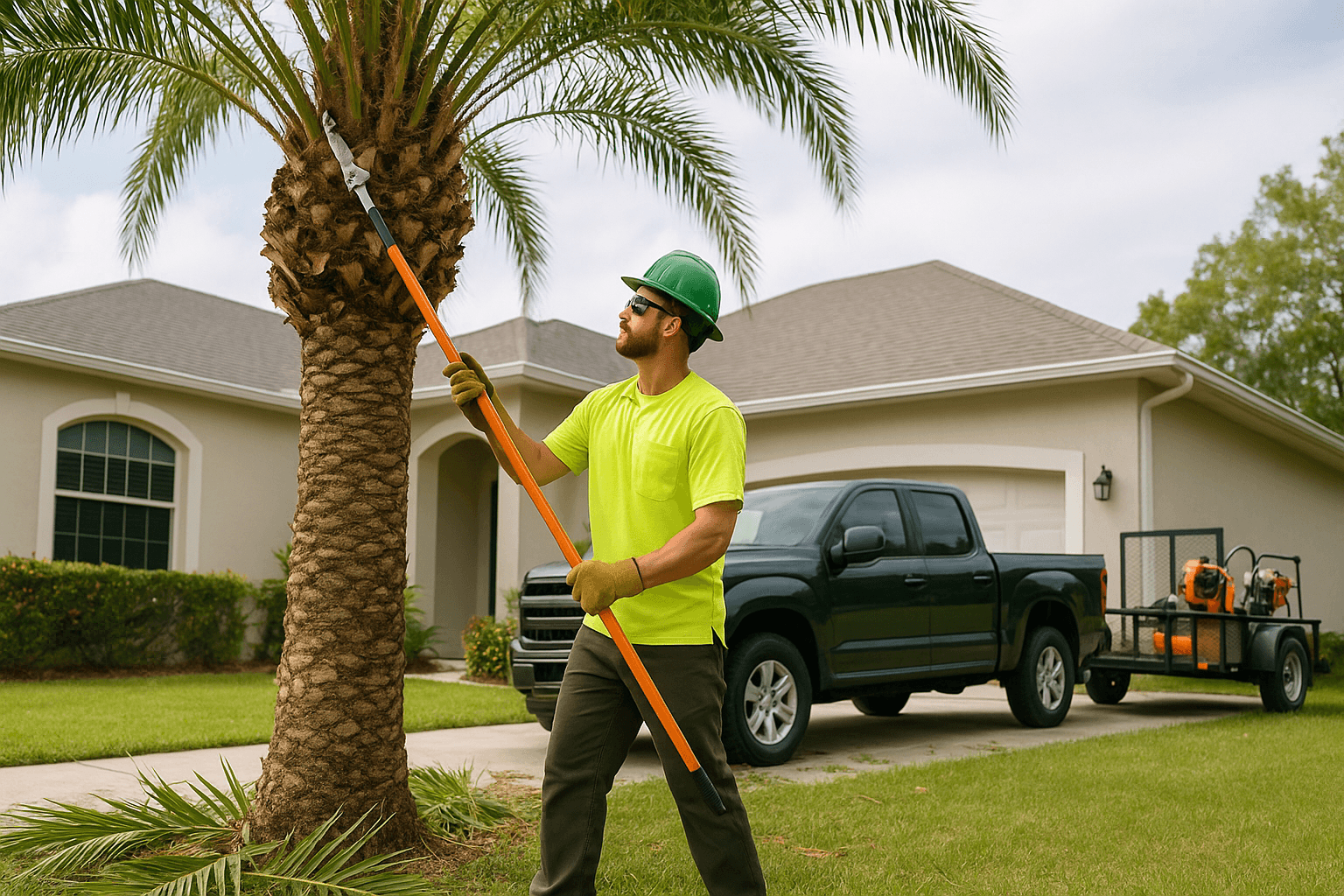 Doug's Tree & Lawn Care hero image